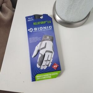 NWT Bionic | ReliefGrip 2.0 Golf Gloves for Men, Right Hand, Size Small